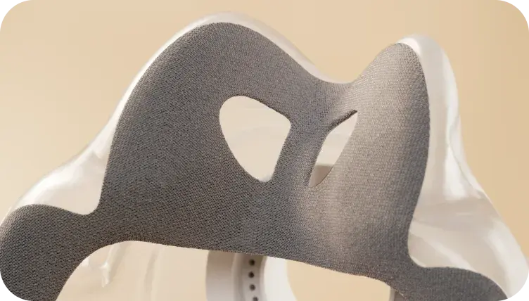 Face mask close up